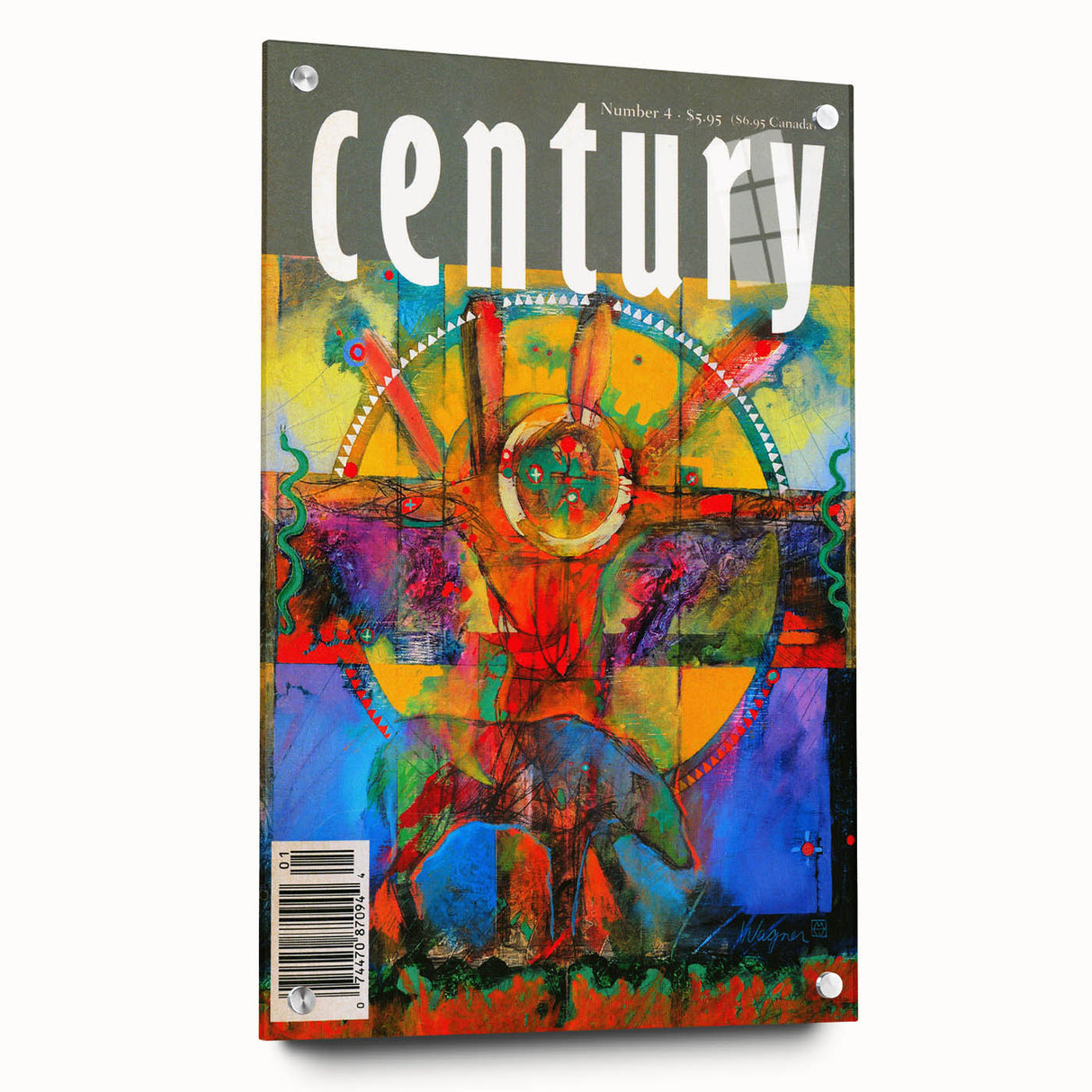Vintage Magazine Cover Art – Century Collection Retro Print