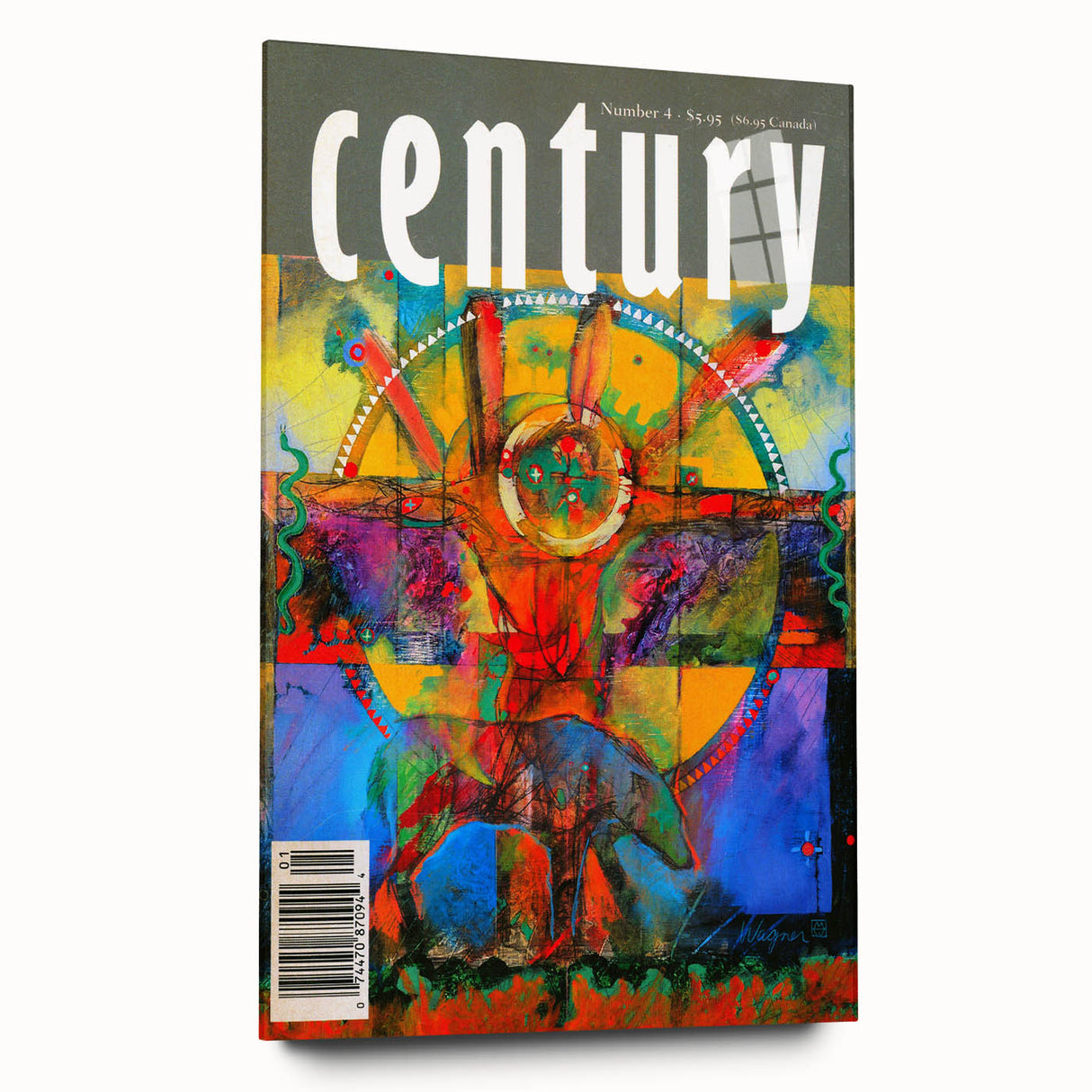 Vintage Magazine Cover Art – Century Collection Retro Print