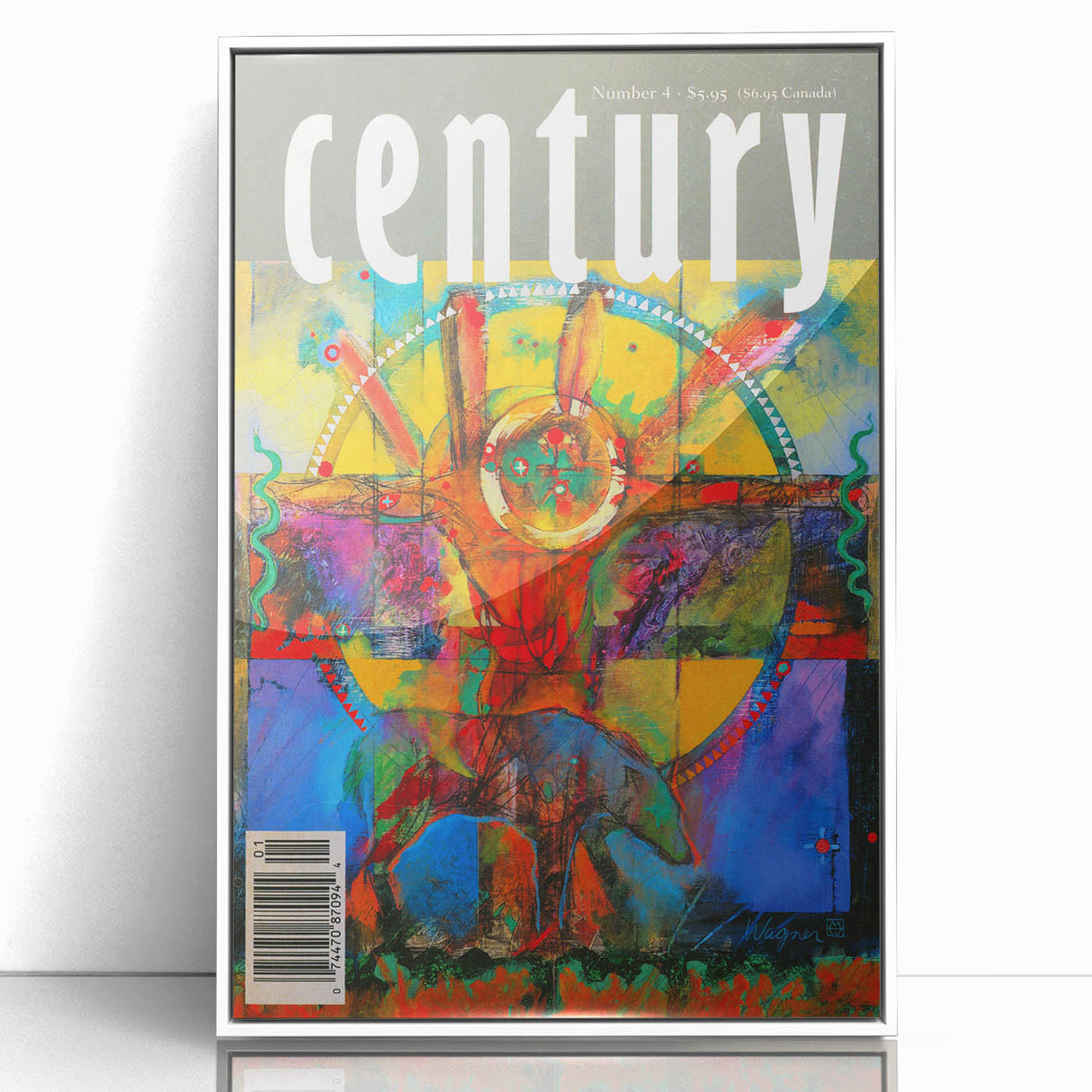 Vintage Magazine Cover Art – Century Collection Retro Print