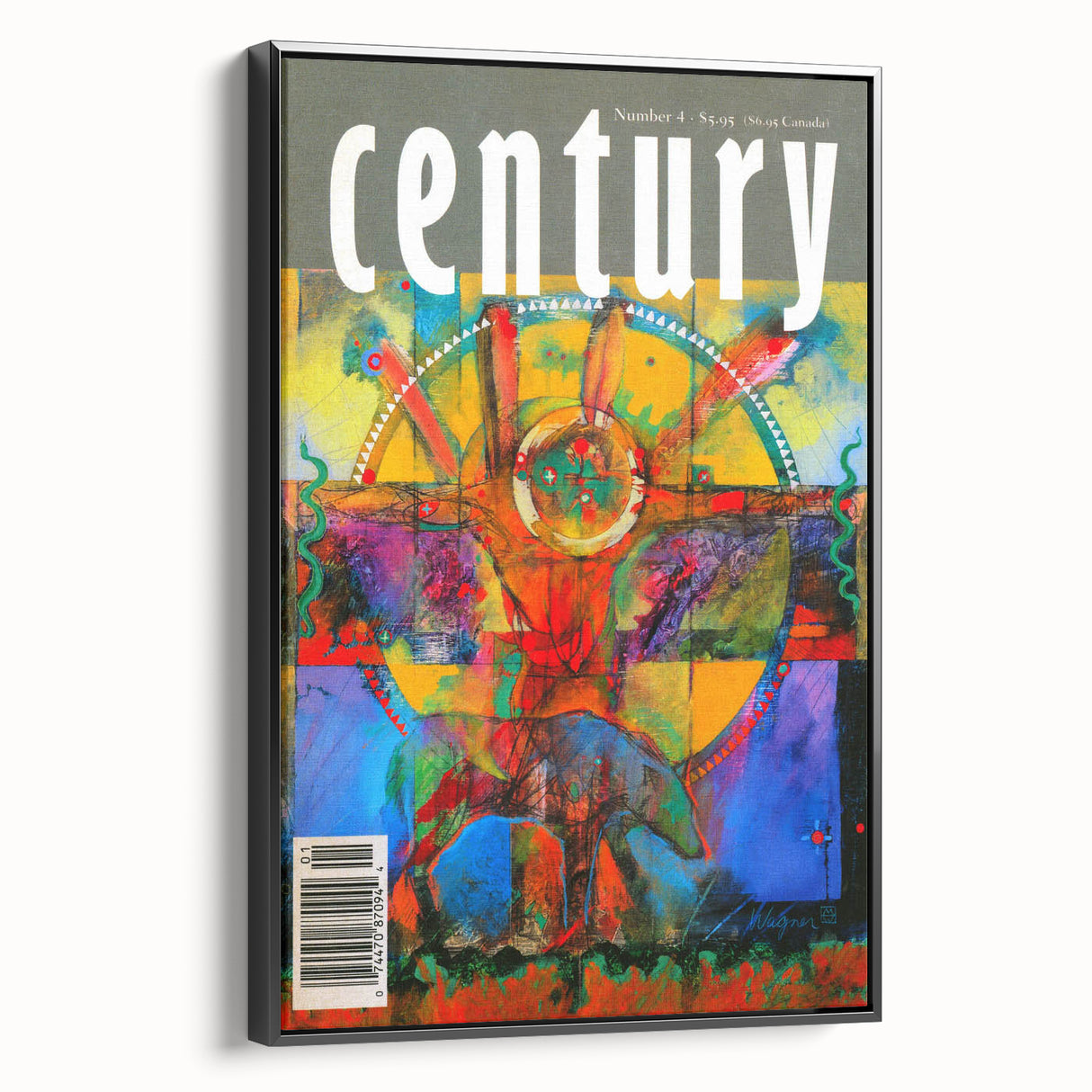 Vintage Magazine Cover Art – Century Collection Retro Print