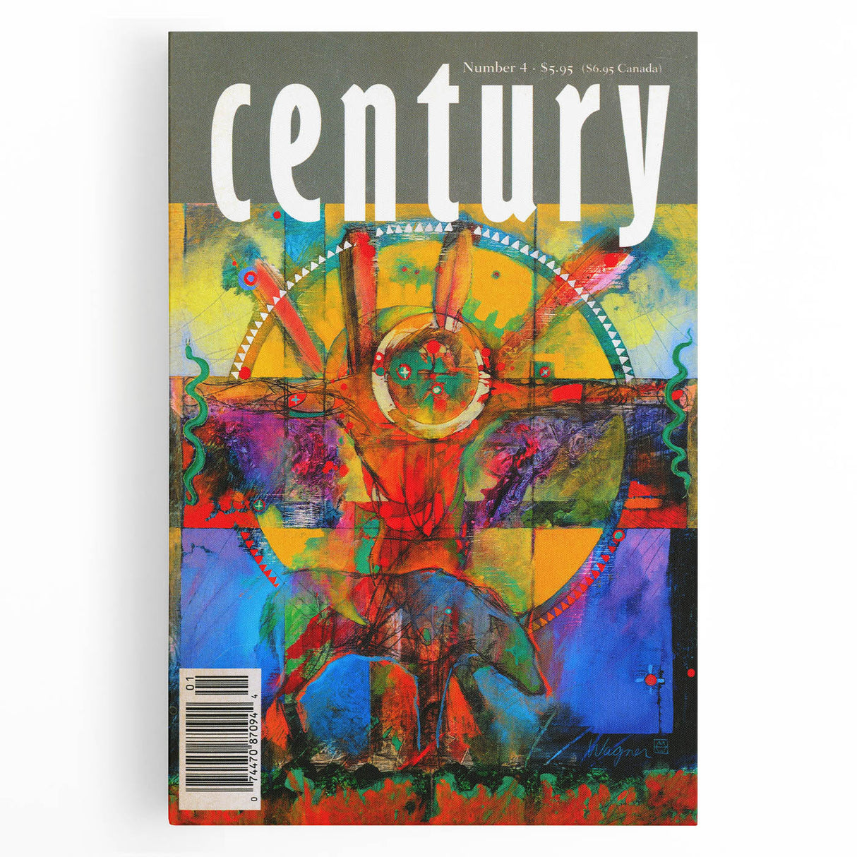 Vintage Magazine Cover Art – Century Collection Retro Print