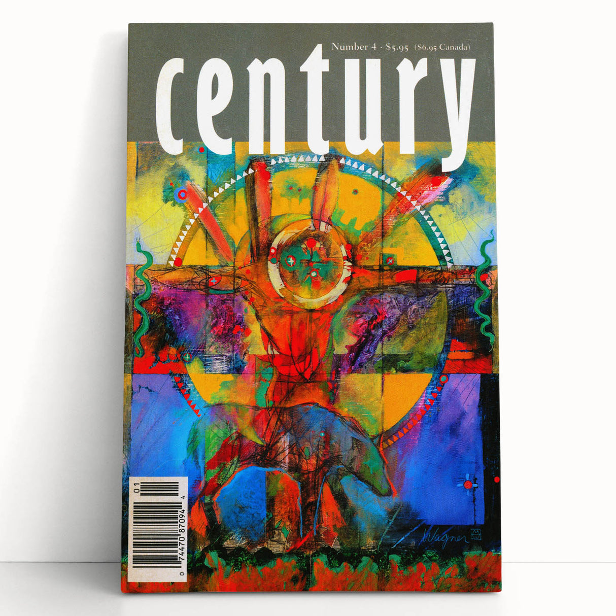 Vintage Magazine Cover Art – Century Collection Retro Print