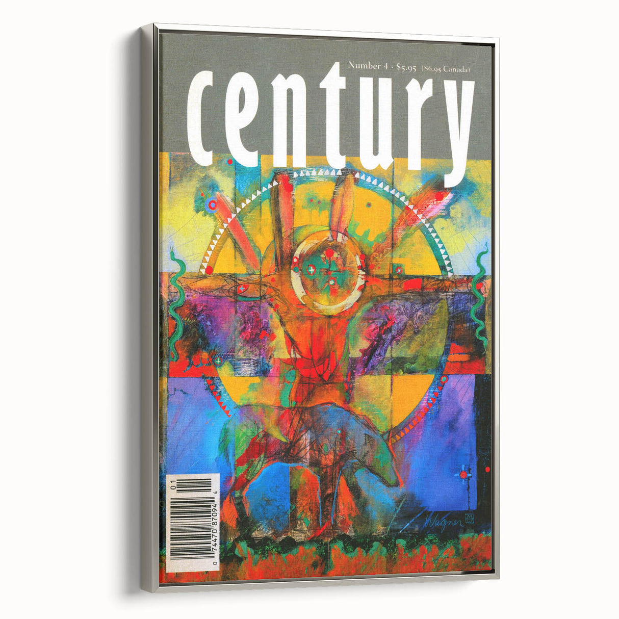 Vintage Magazine Cover Art – Century Collection Retro Print