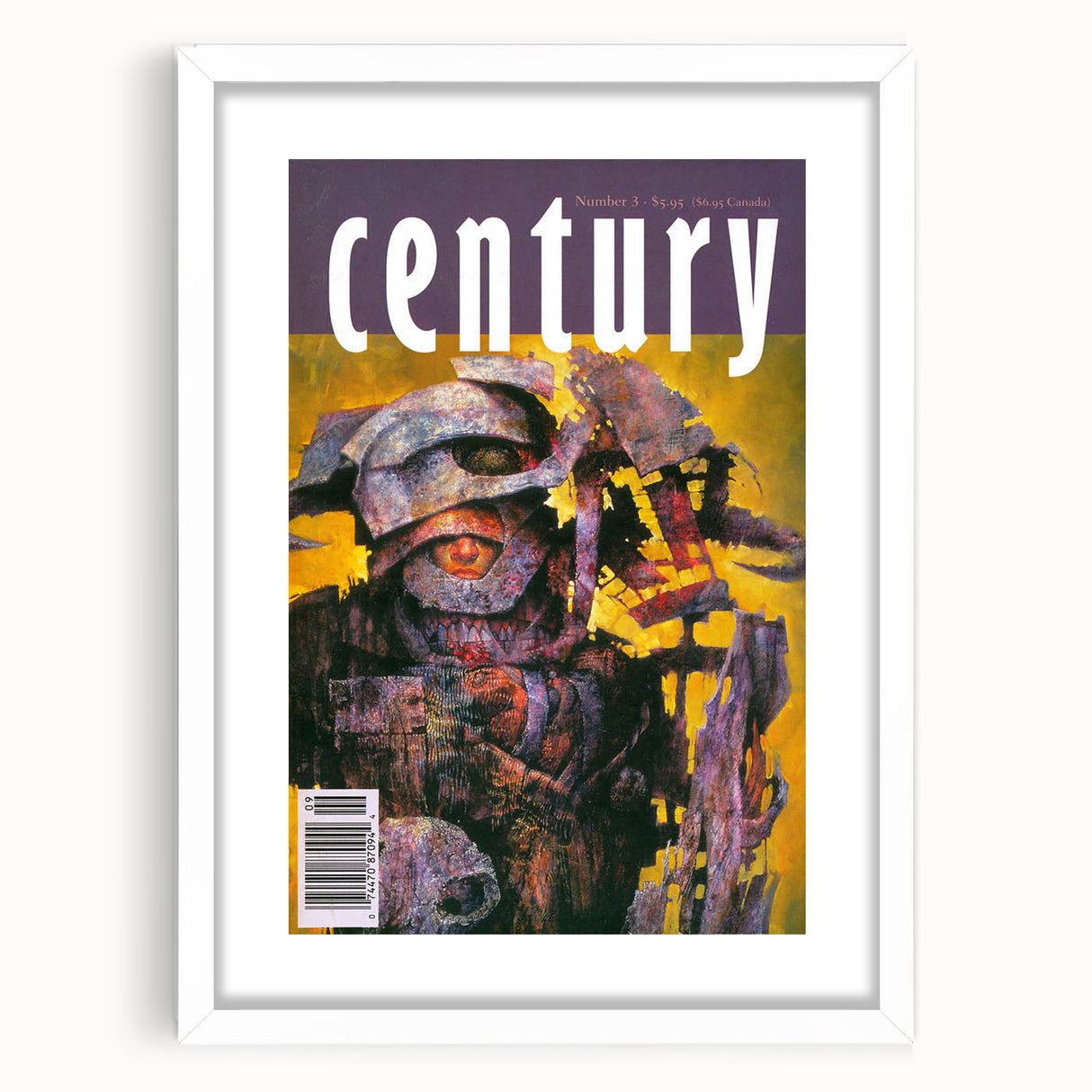 Vintage Magazine Cover Art – Century Collection Retro Print