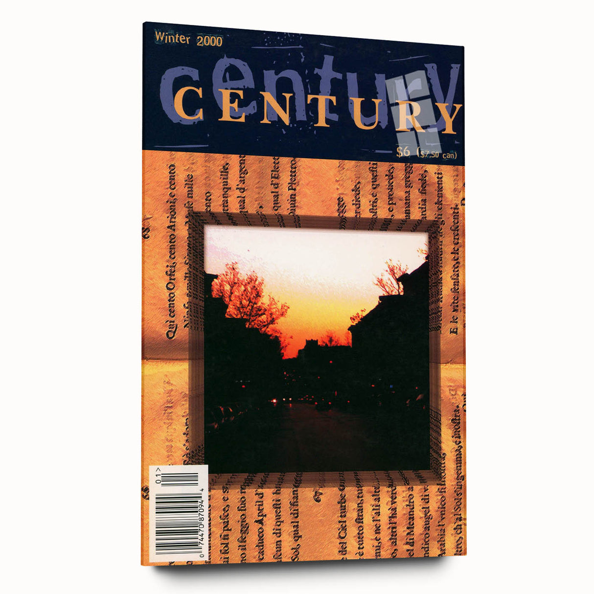 Vintage Magazine Cover Art – Century Collection Retro Print