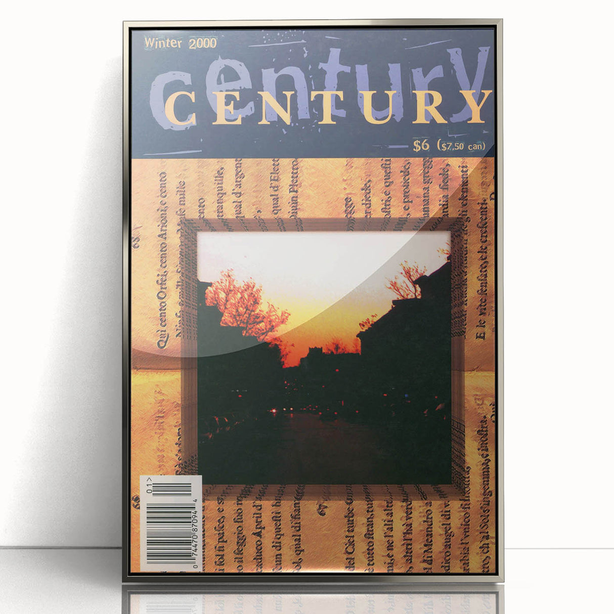 Vintage Magazine Cover Art – Century Collection Retro Print