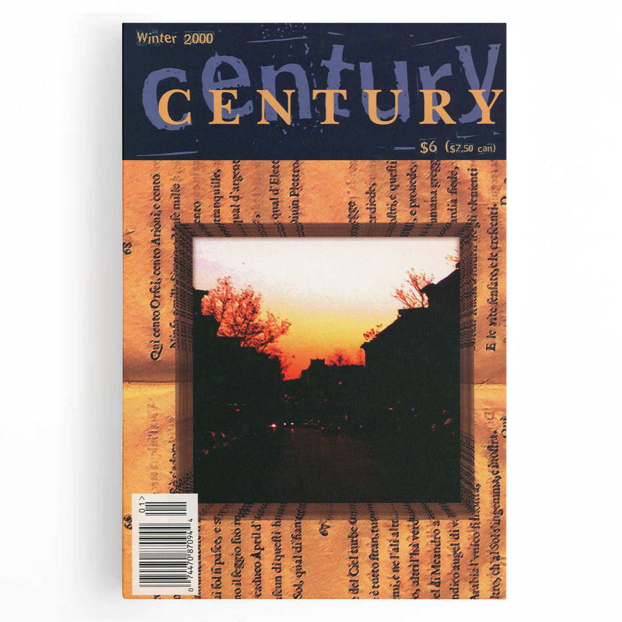 Vintage Magazine Cover Art – Century Collection Retro Print