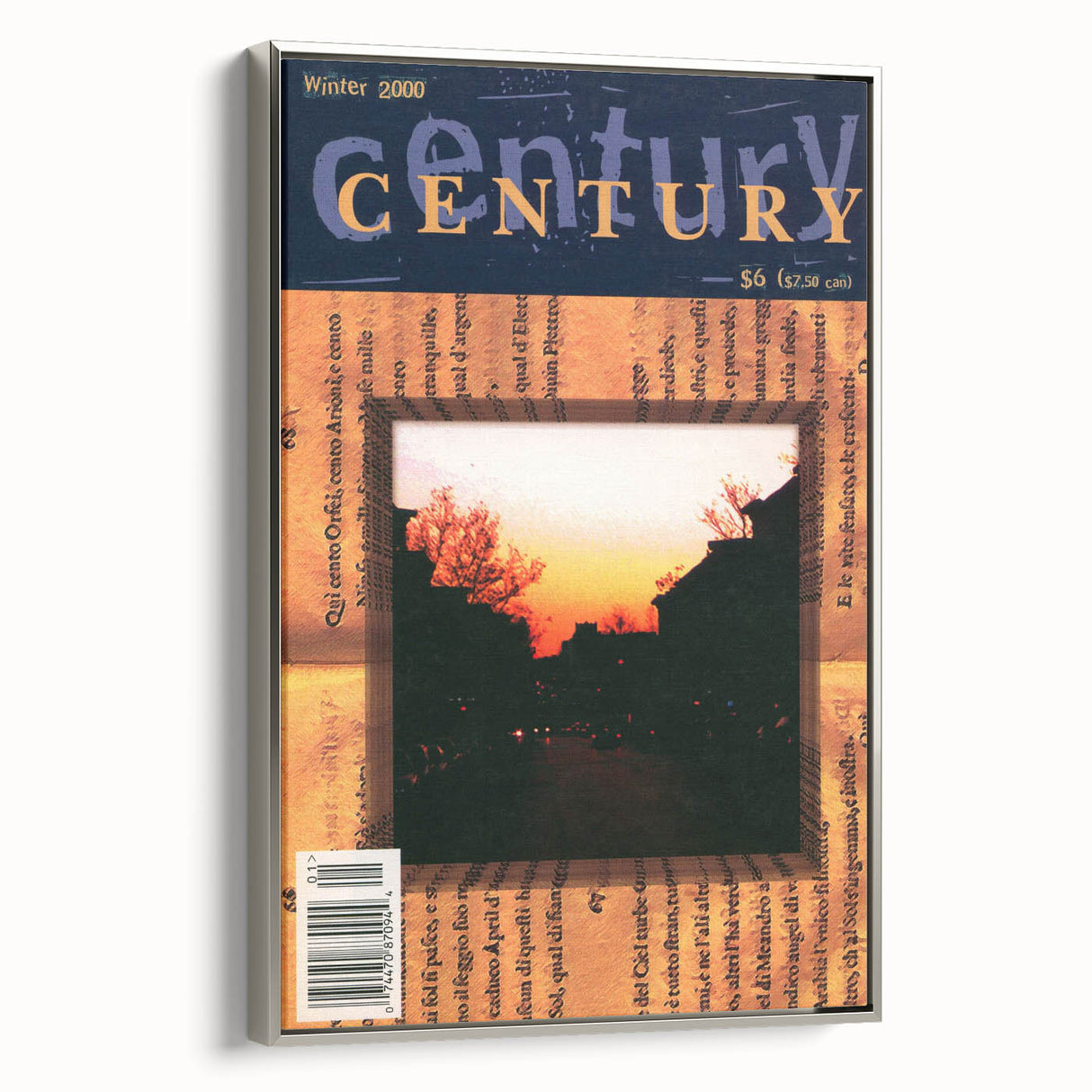 Vintage Magazine Cover Art – Century Collection Retro Print