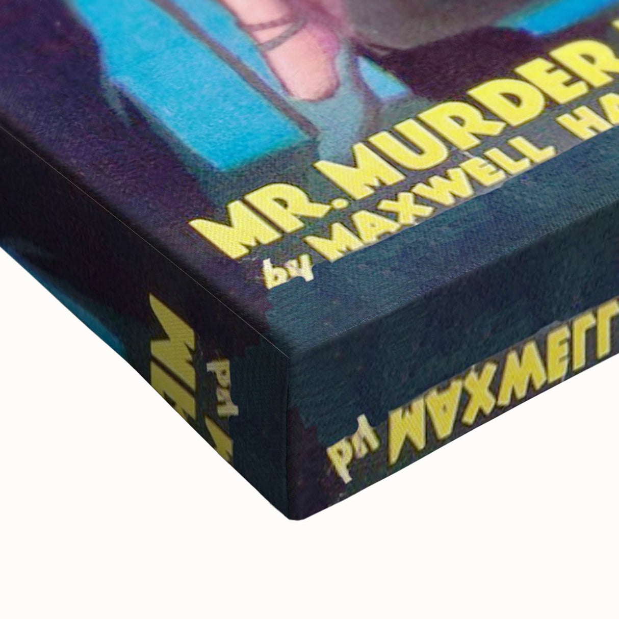 Dime Detective Magazine Cover Art – Retro Murder Mystery Wall Decor