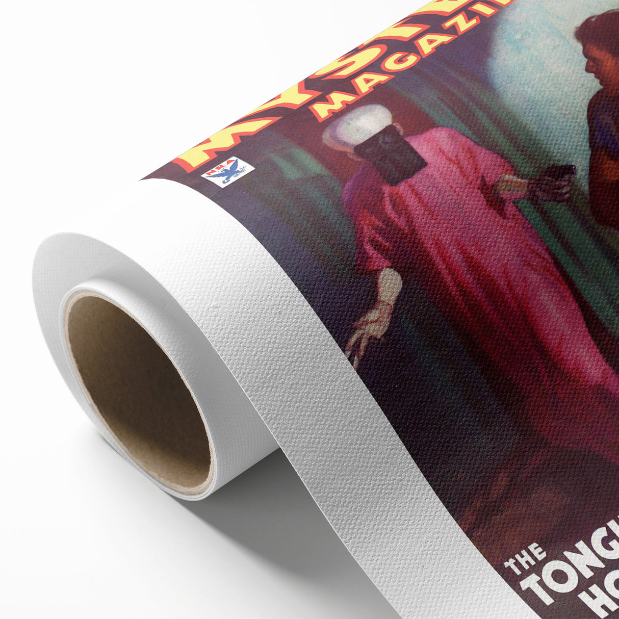 Dime Mystery Magazine Cover Art – Retro Horror Mystery Wall Decor