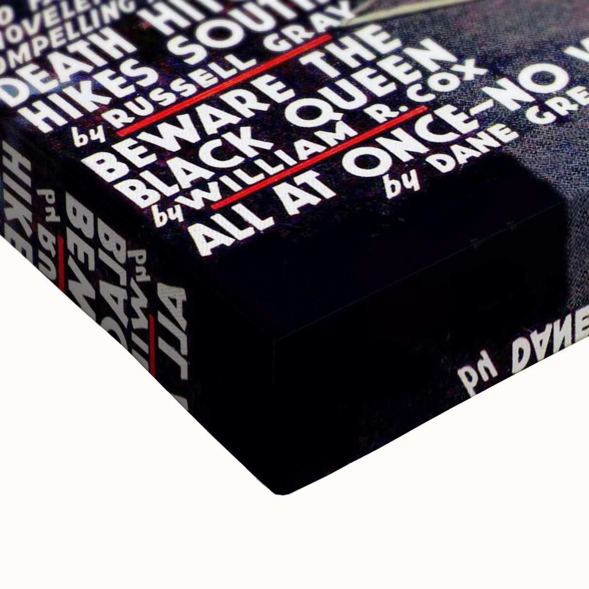 Vintage Magazine Cover Art - Dime Mystery Magazine Retro Print