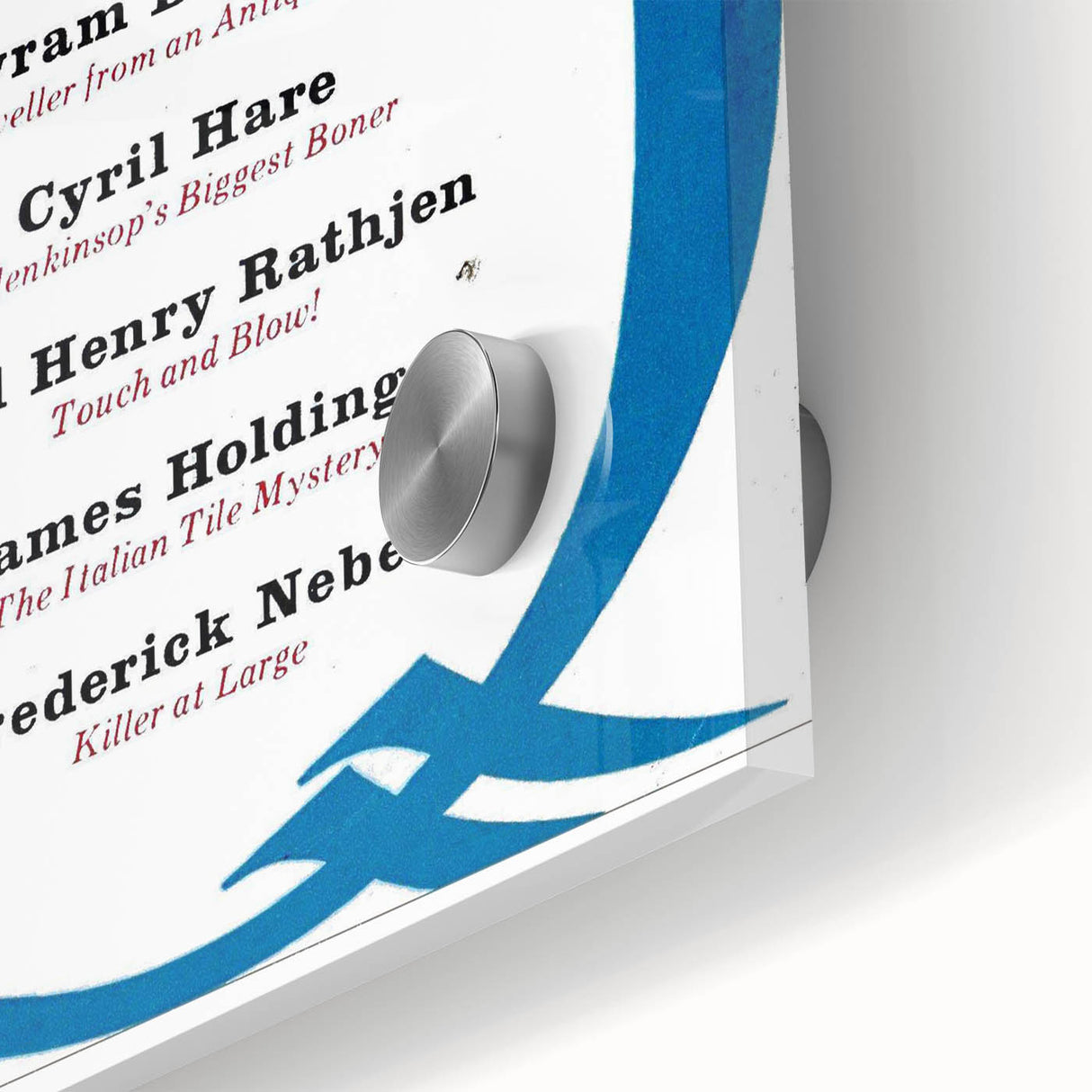 Ellery Queen’s Vintage Magazine Cover Art - Retro Mystery Print