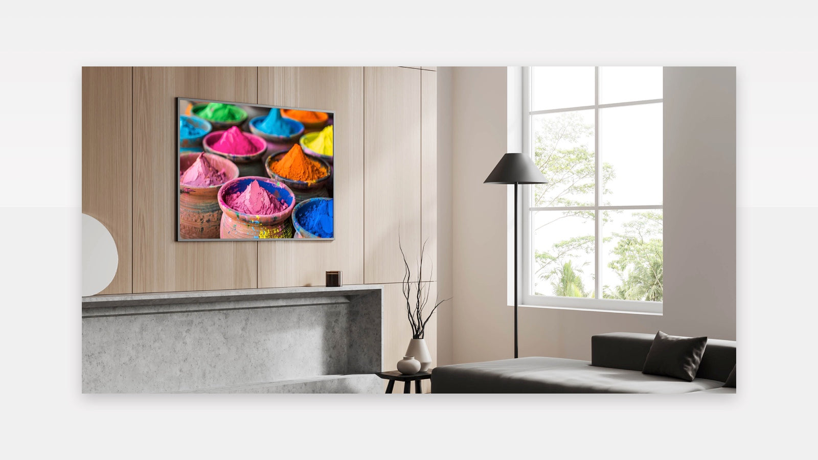 Vibrant Holi Colors - Indian Festival of Colors Wall Art