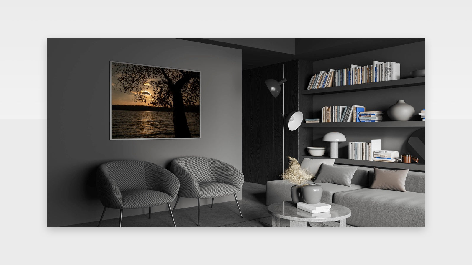 Raleigh Sunset Photography - North Carolina Lake Silhouette Wall Art