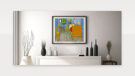 Impressionist Interior Wall Art - The Bedroom by Van Gogh