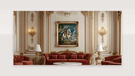 Majestic Baroque Equestrian Art - Classic Wall Décor Print