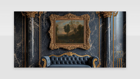 Baroque Pastoral Landscape - Classic and Historical Wall Art