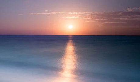Cancun Collection Wall Art featuring Sunset over Blue Sky and Water Resources