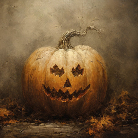 Halloween collection still life photography featuring a variety of pumpkins, gourds, and winter squash vegetables.