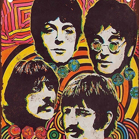 Retro Bands Posters modern art wall decor featuring creative graphic design on canvas print.