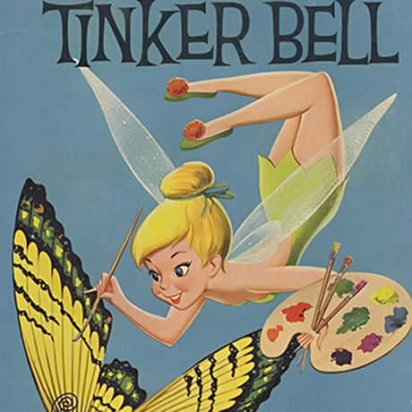 Vintage Comics wall art featuring a mythical creature in a minimalist art deco poster illustration.