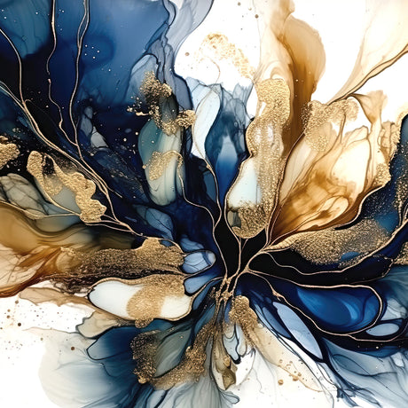 abstract floral wall art collection