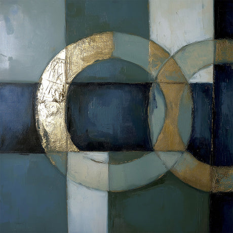 abstract geometric wall art collection