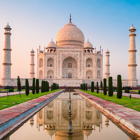 Blue dome architectural landmark from Asia's World Heritage Sites, showcasing historical wonders