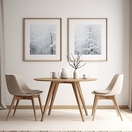 Dining room wall art collection