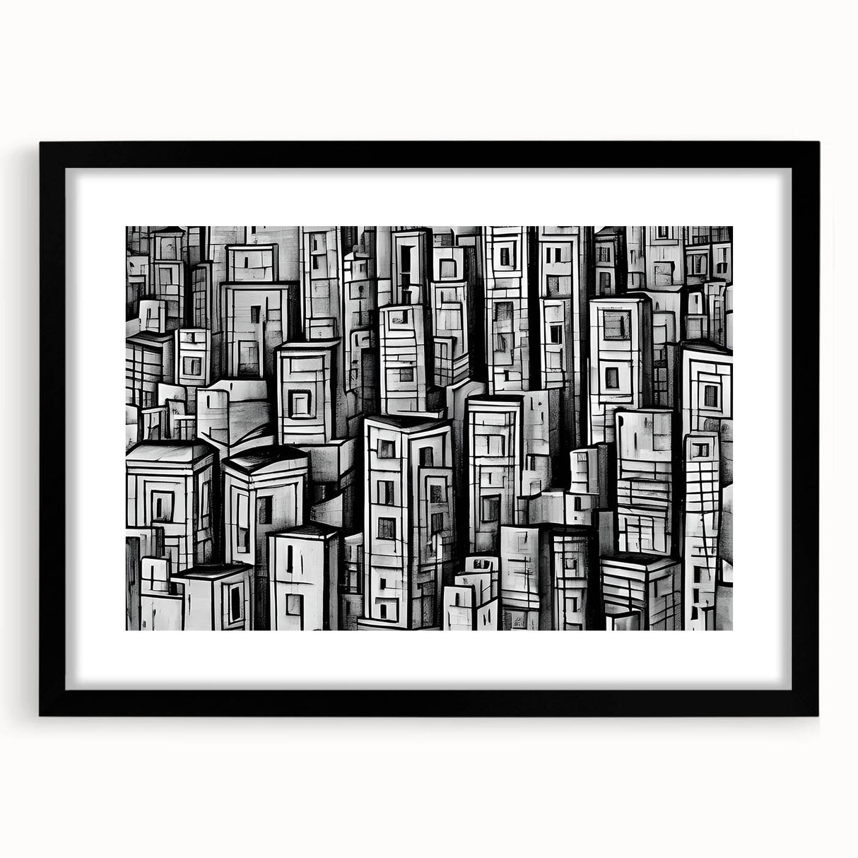 Extra large abstract art print with vibrant, colorful textures on canvas, suitable for living room decor.