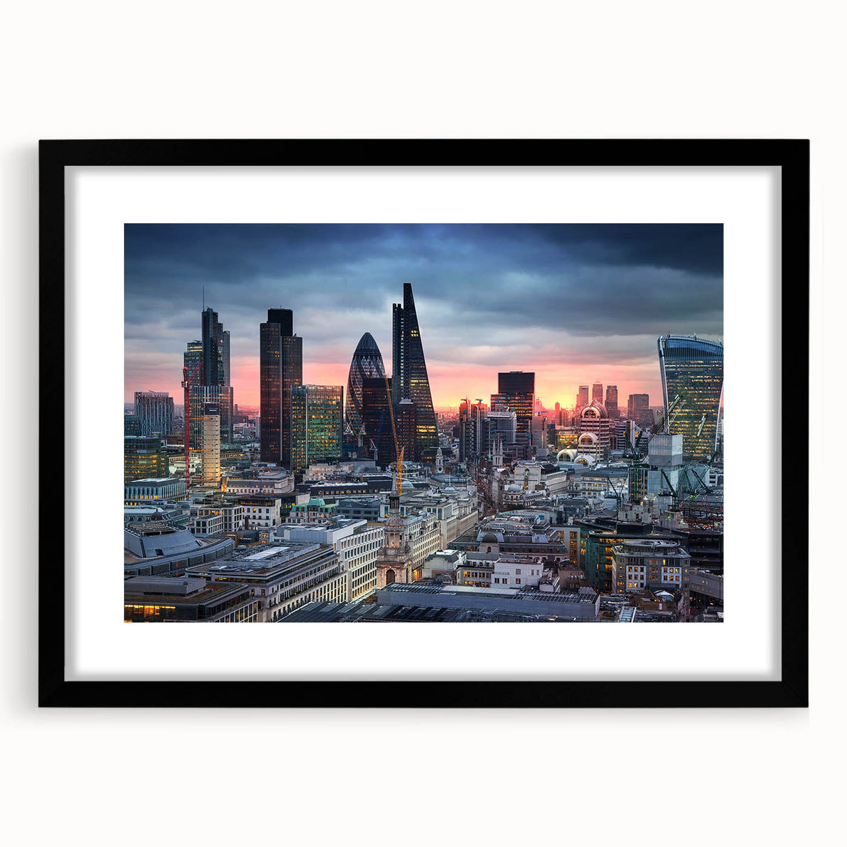Extra large abstract art print featuring vibrant, textured swirls of multiple colors on canvas, ideal for living room decor.