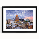 Extra large abstract art print with vibrant, textured colors on canvas, ideal for living room decor.