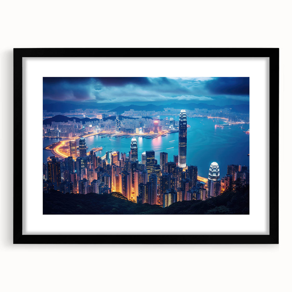 Extra large textured abstract art print featuring a swirl of vibrant colors on canvas, ideal for living room decor.