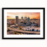 Colorful abstract art print with vibrant, textured strokes on extra large canvas, ideal for living room decor.