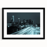 Extra large abstract art print on canvas featuring a textured mix of vibrant colors, ideal for living room decor.