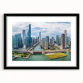Extra large abstract art print featuring a textured mix of vibrant colors on canvas, suitable for living room decor.