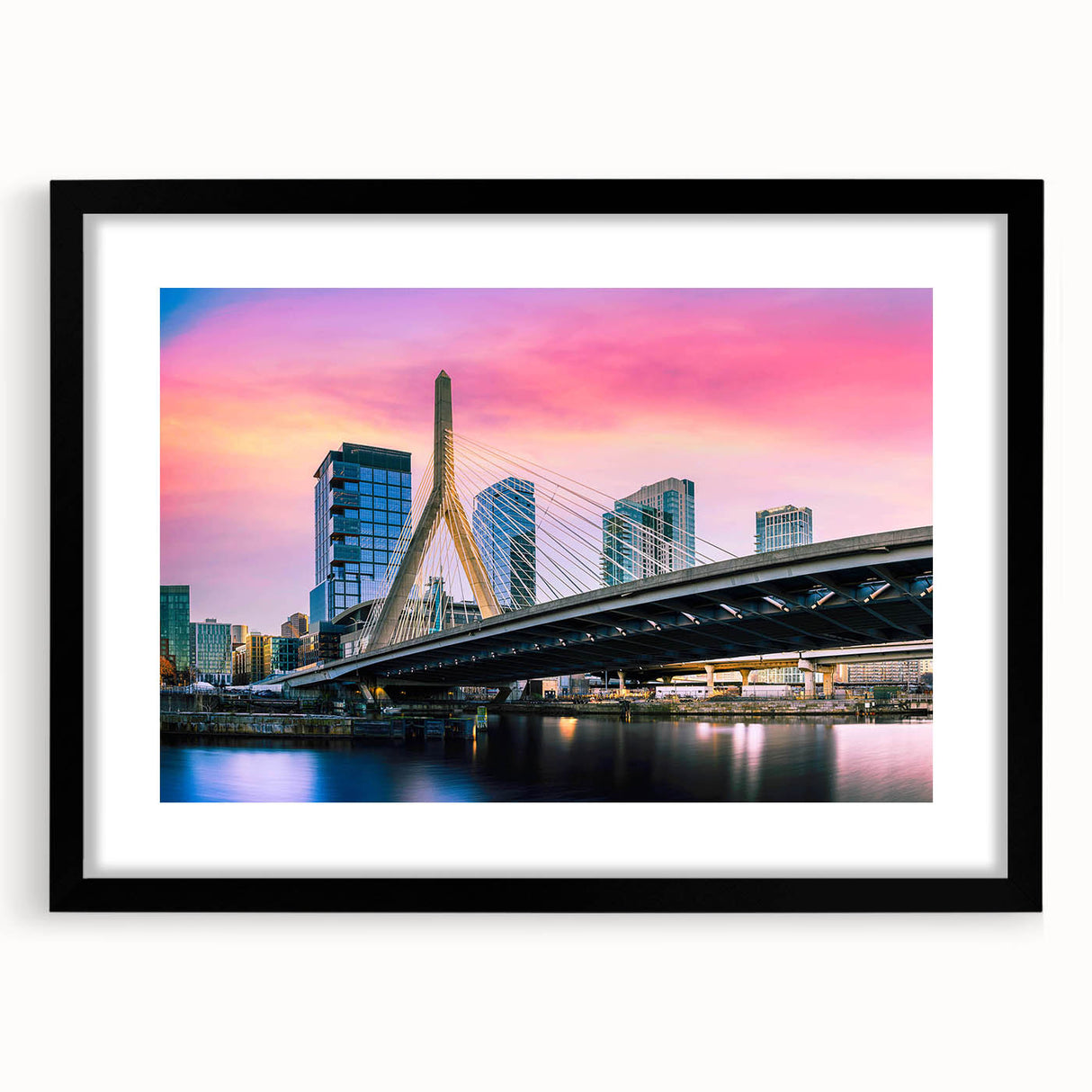 Colorful abstract art print on canvas featuring vibrant, textured strokes, ideal for extra large wall art in a living room.
