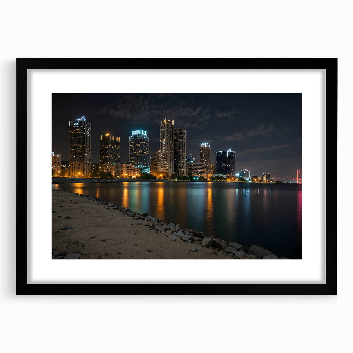 Extra large abstract art print with a textured, colorful design on canvas, suitable for living room decor.