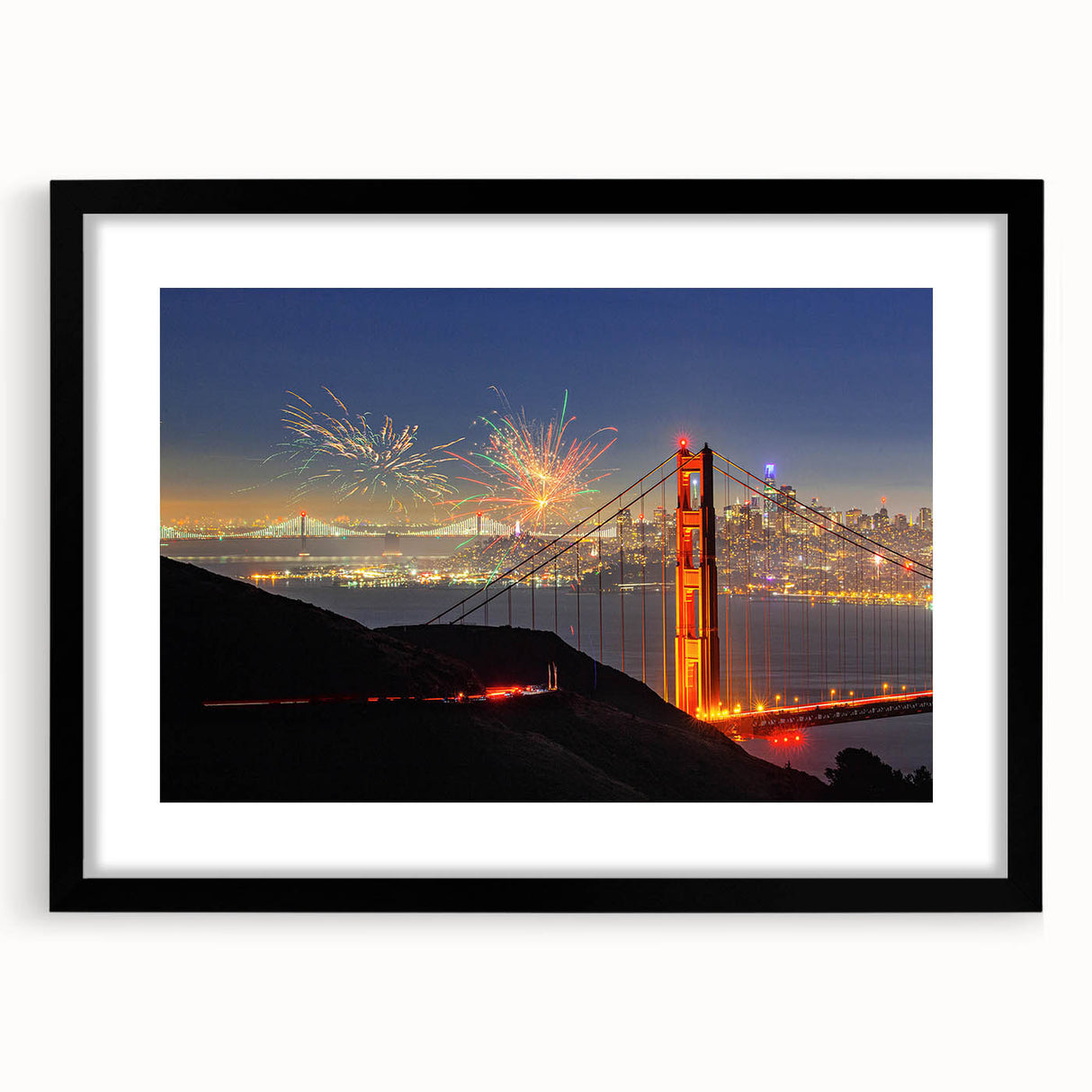 Extra large abstract art print featuring vibrant, colorful textures on canvas, ideal for living room decor.