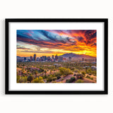 Extra large abstract art print featuring vibrant, colorful textures on canvas, ideal for living room decor.