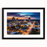 Extra large abstract art print on canvas, featuring a colorful, textured pattern, ideal for living room decor.