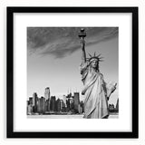 Extra large black wall art featuring colorful, textured abstract shapes, ideal for a modern living room ambiance.