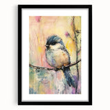 Black picture frame with a mat, showcasing a sleek front view design, perfect for highlighting art or photographs in modern home decor settings. The frame's minimalist style enhances any artwork while providing a sophisticated touch to interior aesthetics.