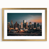 Extra large abstract art print on canvas, featuring a textured mix of vibrant blue and grey tones.