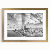 Extra large abstract art print on canvas, featuring textured swirls in neutral tones, ideal for living room decor.