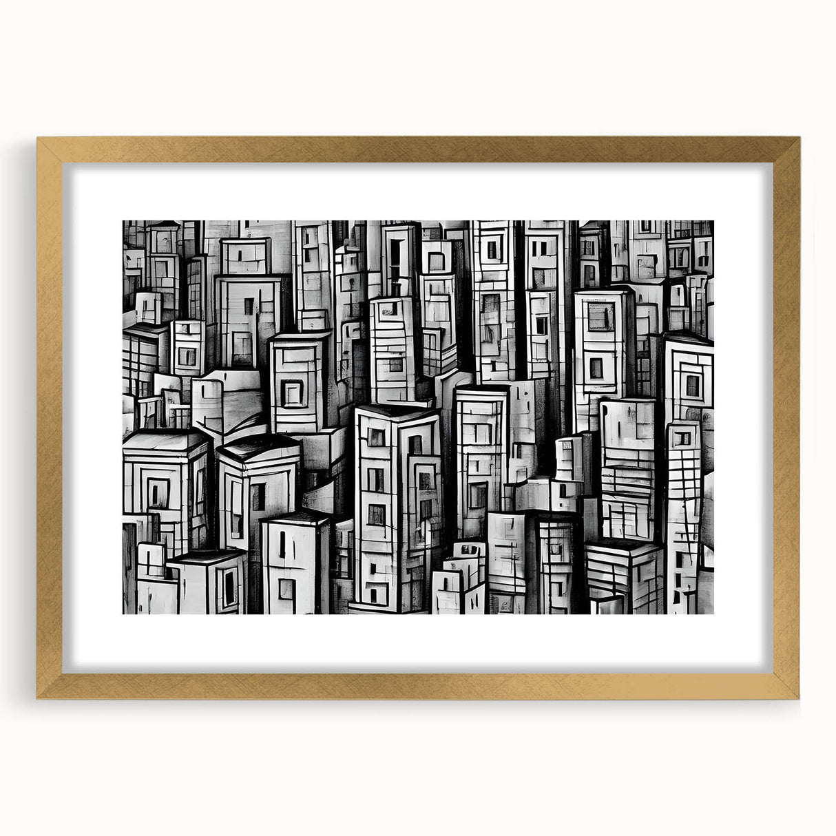 Extra large abstract art print with a textured design in muted earth tones on canvas, ideal for living room decor.
