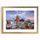 Extra large abstract art print on canvas featuring a textured mix of blue and gray tones, ideal for living room decor.