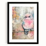 Black-framed photo frame with a mat, showcasing a sleek front view, perfect for displaying artwork or family photos in modern decor. Ideal for home or office settings.