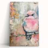 Stretched canvas artwork showcasing vibrant African tribal designs, leaning against a rustic wooden backdrop, highlighting intricate patterns and colors. Perfect for enhancing home decor with cultural flair.