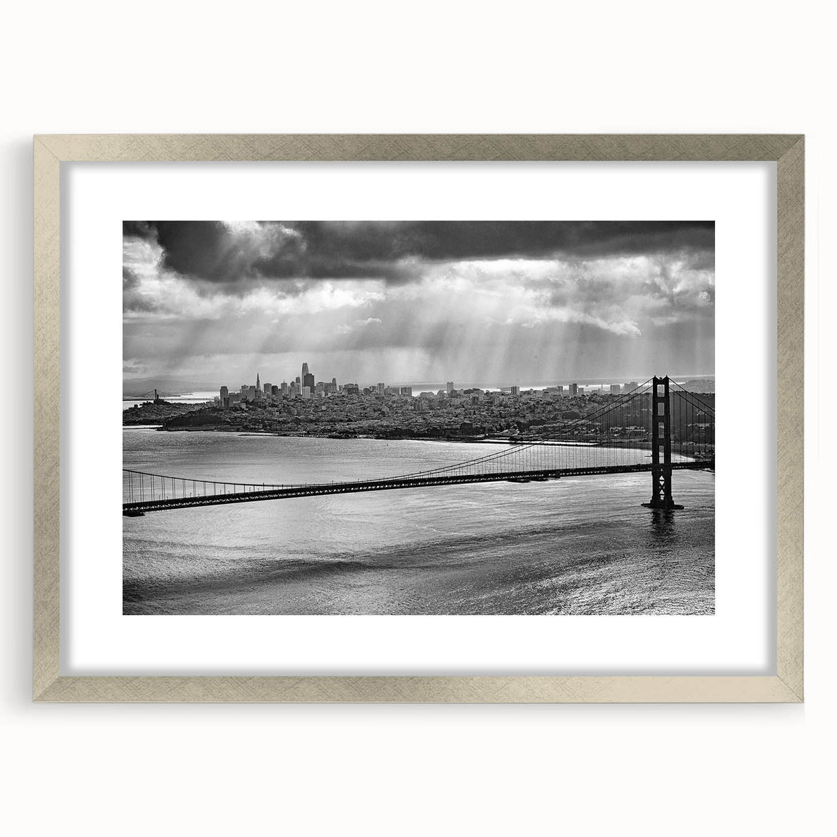 Textured abstract art print in earthy tones on canvas, suitable for enhancing a bedroom's ambiance.